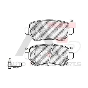 AUTO FRANCE PARTS 21-0030C