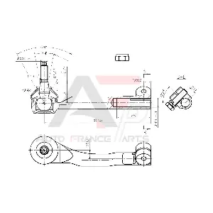 AUTO FRANCE PARTS 11-6021C