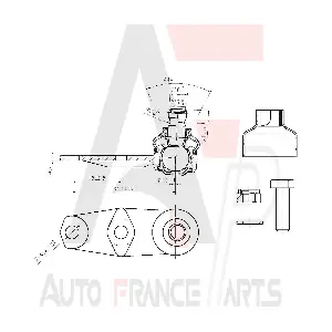 AUTO FRANCE PARTS 11-0008C
