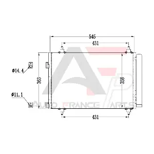 44-0006C AUTO FRANCE PARTS