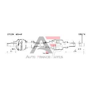 16-0041C AUTO FRANCE PARTS