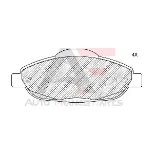 21-0019C AUTO FRANCE PARTS