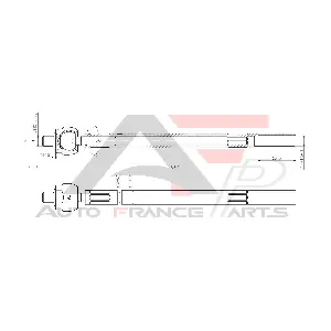 AUTO FRANCE PARTS 11-3010C