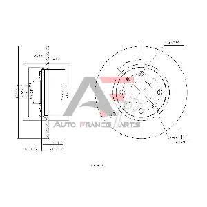 AUTO FRANCE PARTS 22-0006C