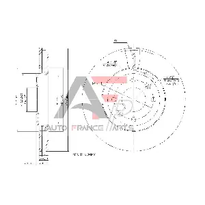AUTO FRANCE PARTS 22-0011C
