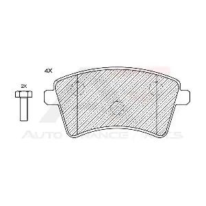 AUTO FRANCE PARTS 21-0001C