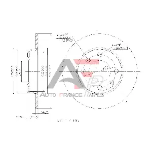 AUTO FRANCE PARTS 22-0008C