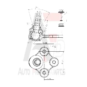AUTO FRANCE PARTS 11-0011C