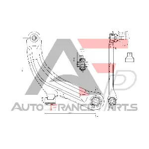 AUTO FRANCE PARTS 13-0017S