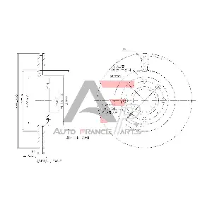 AUTO FRANCE PARTS 22-0012C