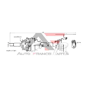 AUTO FRANCE PARTS 16-0017C