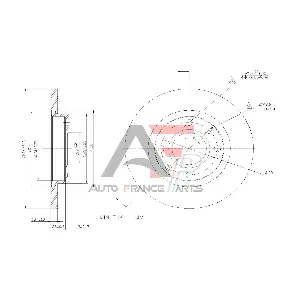 AUTO FRANCE PARTS 22-0010C