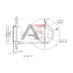 AUTO FRANCE PARTS 22-0020C