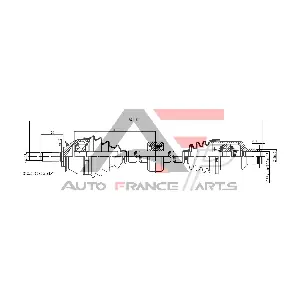 AUTO FRANCE PARTS 16-0018C