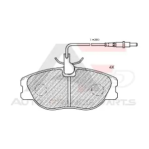 AUTO FRANCE PARTS 21-0037C