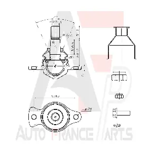 AUTO FRANCE PARTS 11-0029C