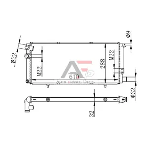 AUTO FRANCE PARTS 43-0018C