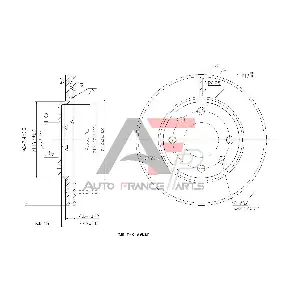 AUTO FRANCE PARTS 22-0005C