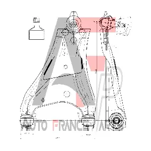 AUTO FRANCE PARTS 13-0028S