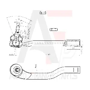 AUTO FRANCE PARTS 11-6051C