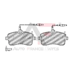 AUTO FRANCE PARTS 21-0032C