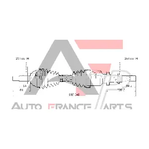 AUTO FRANCE PARTS 16-0028C