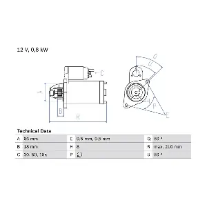 Carwood Group BREF0320986012881 Стартер