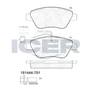 ANDEL 181444-701