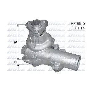 ANDEL 101086 Насос охолоджувальної рідини, охолодження двигуна