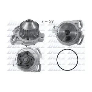 ANDEL 101303 Насос охолоджувальної рідини, охолодження двигуна