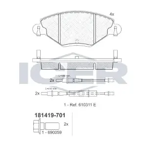 ANDEL 181419-701
