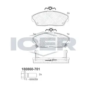 ANDEL 180860-701
