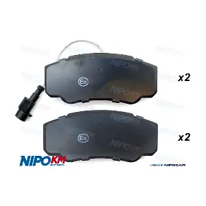 NipoKM CLT.DS2533S Комплект гальмівних накладок дискового стоянкового гальма