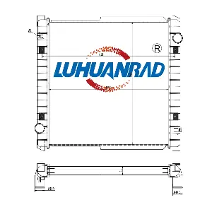 LUHUANRAD 102-0321 Радіатор, система охолодження двигуна