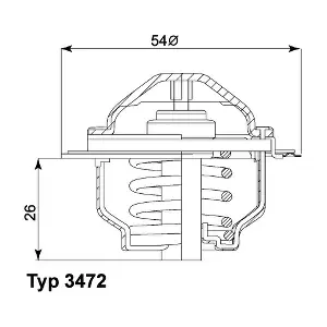 BorgWarner (Wahler) 3472.87D