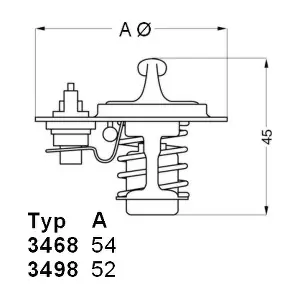 BorgWarner (Wahler) 3498.88D