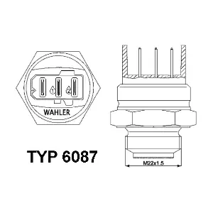 608787D BorgWarner (Wahler)