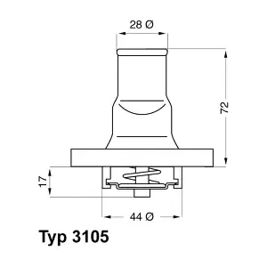 BorgWarner (Wahler) 3105.87D