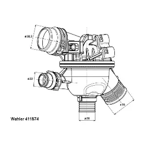 411574.102D BorgWarner (Wahler)