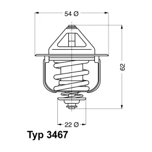 BorgWarner (Wahler) 3467.85D