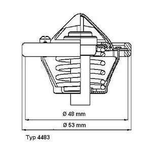 BorgWarner (Wahler) 4483.82D