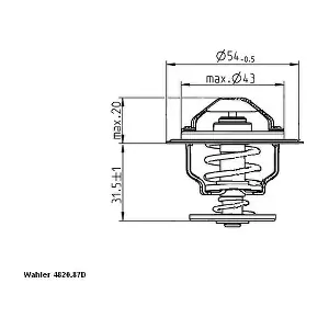 BorgWarner (Wahler) 4820.87D