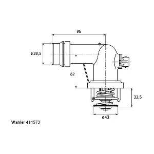 411573.105D BorgWarner (Wahler)