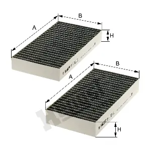 E2912LC-2 HENGST FILTER