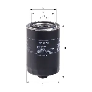HENGST FILTER H17W10