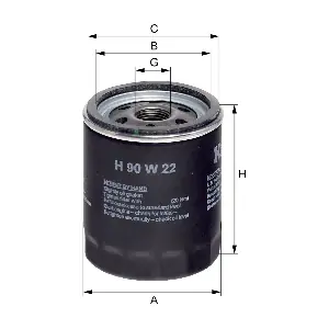 HENGST FILTER H90W22