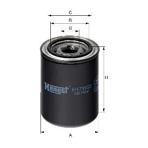 HENGST FILTER H17W22