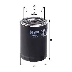 HENGST FILTER H17W17