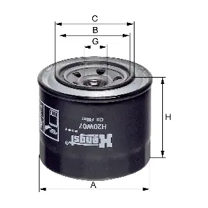 HENGST FILTER H20W07