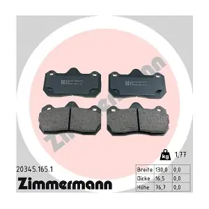 ZIMMERMANN 20345.165.1
